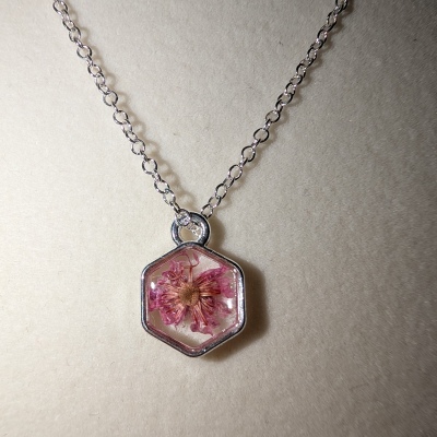 Small Silver Pink